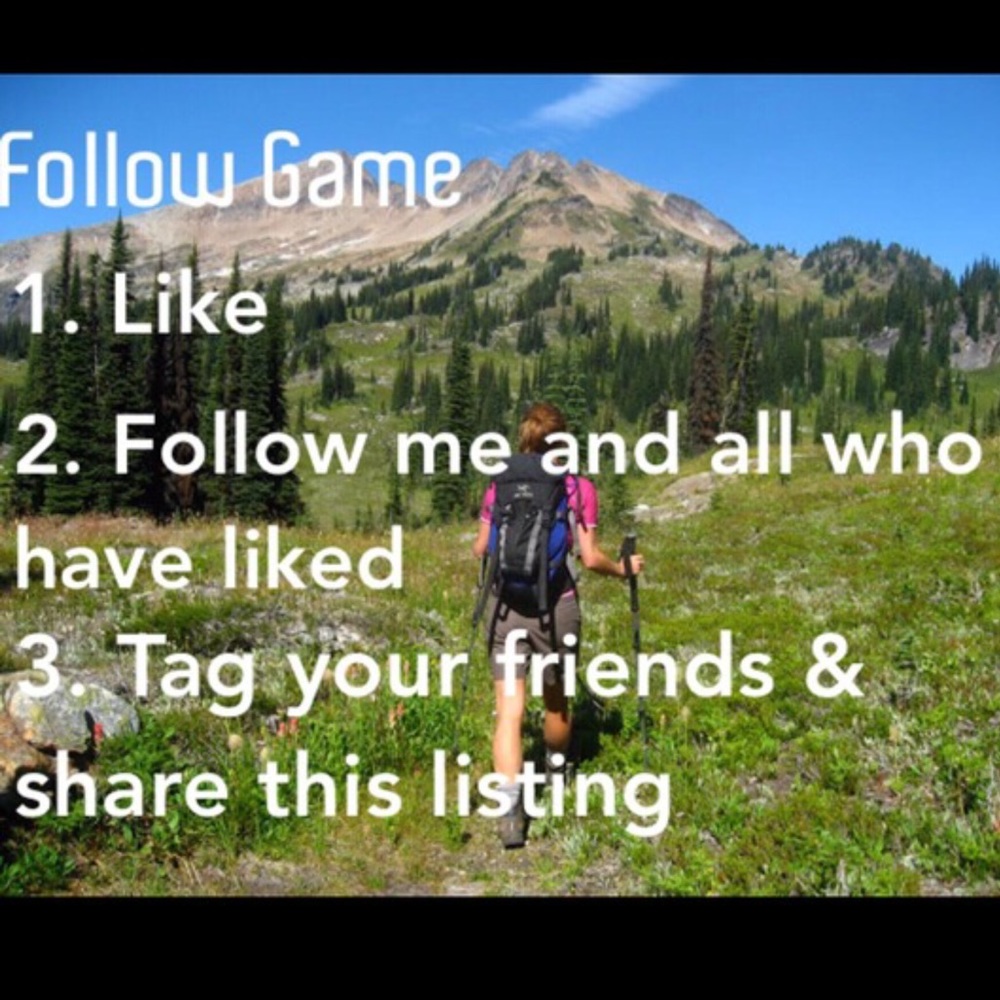 Follow Game. Like, follow, share